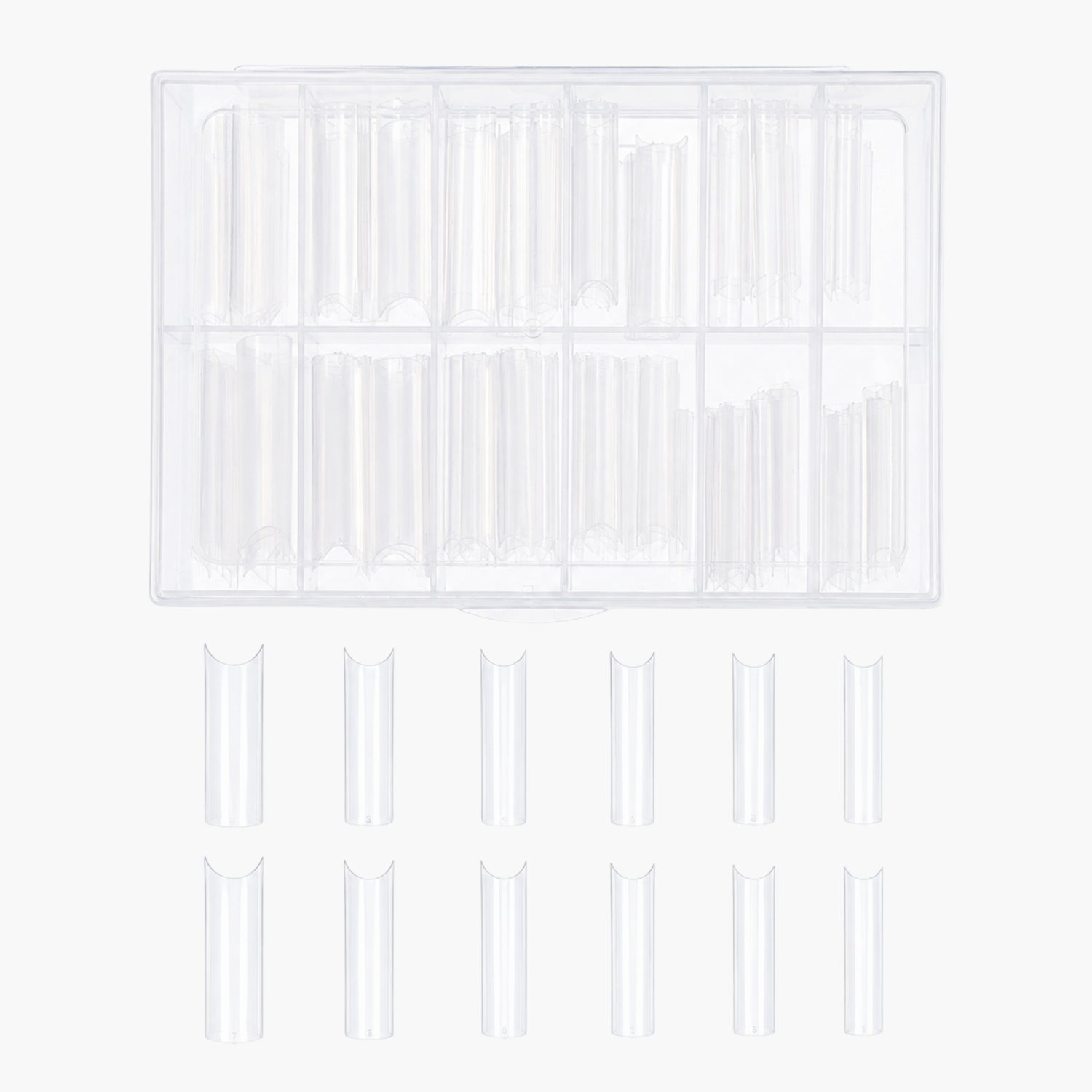 Tip box 240 pcs, Long Square