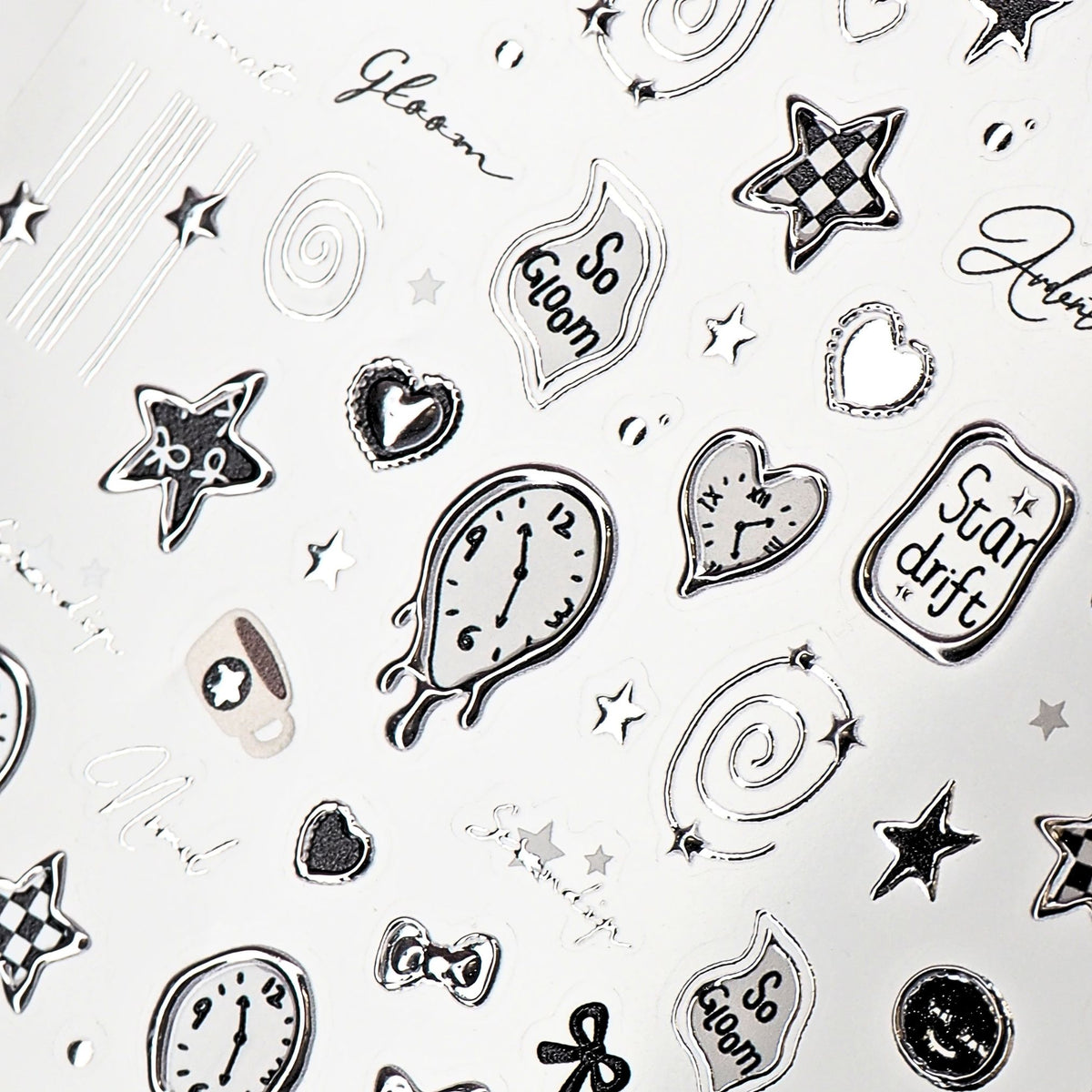 TOMONI Kynsitarrat, Stars & Clocks