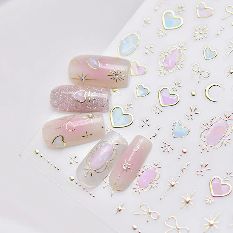 TOMONI Kynsitarrat, Iridescent Hearts