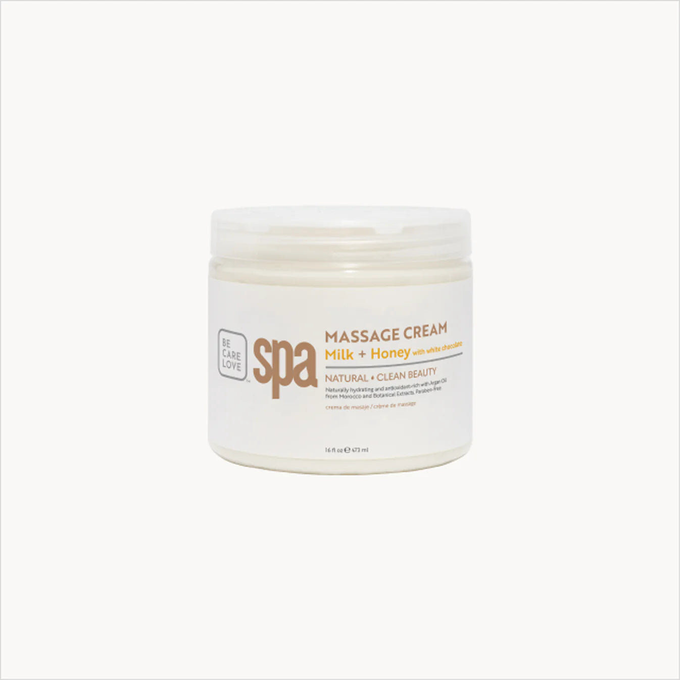 BCL Spa Massage Cream, Milk + Honey with White Chocolate