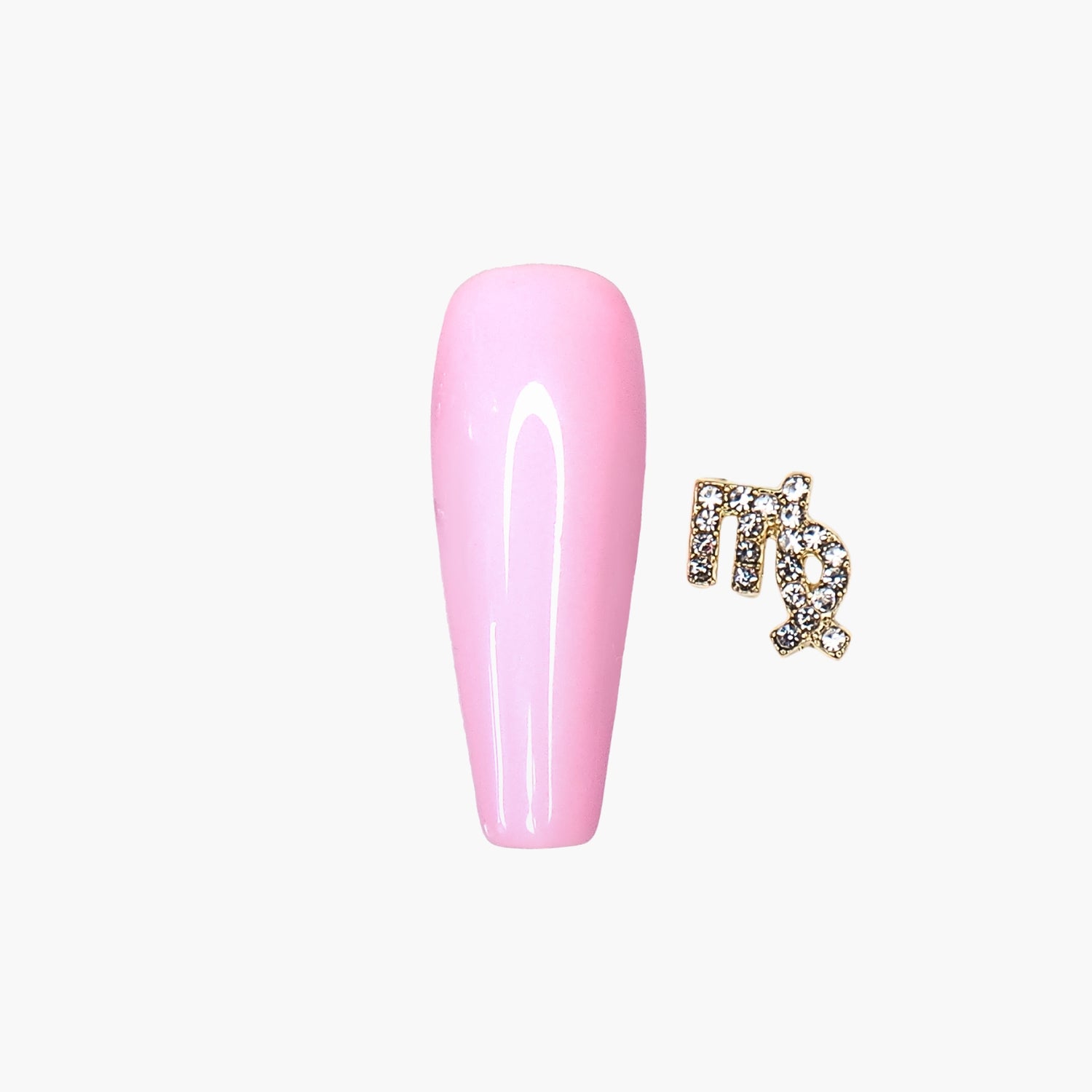 Nail Decoration, Zodiac signs Gold