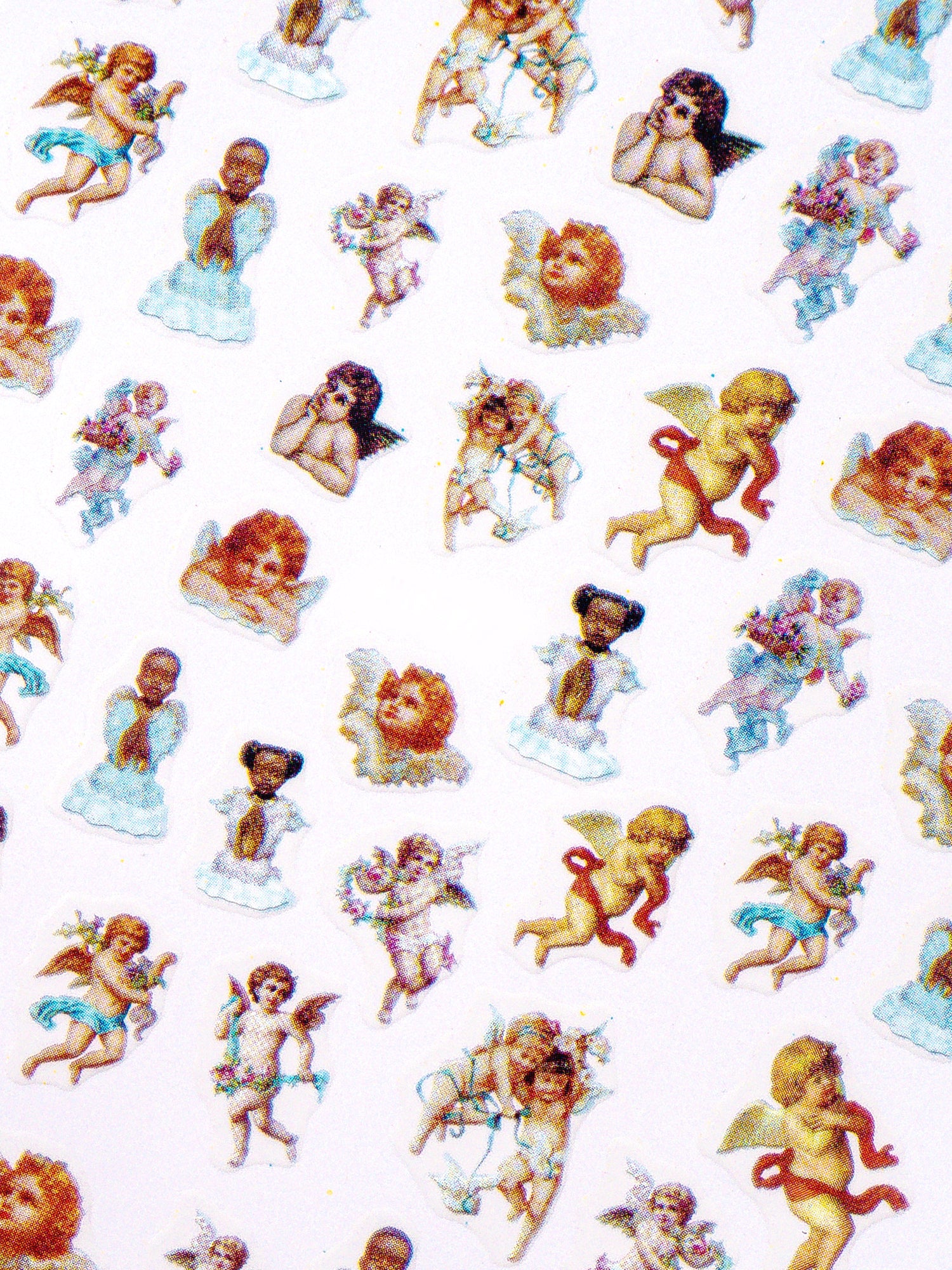 Nail stickers, Cherub 02