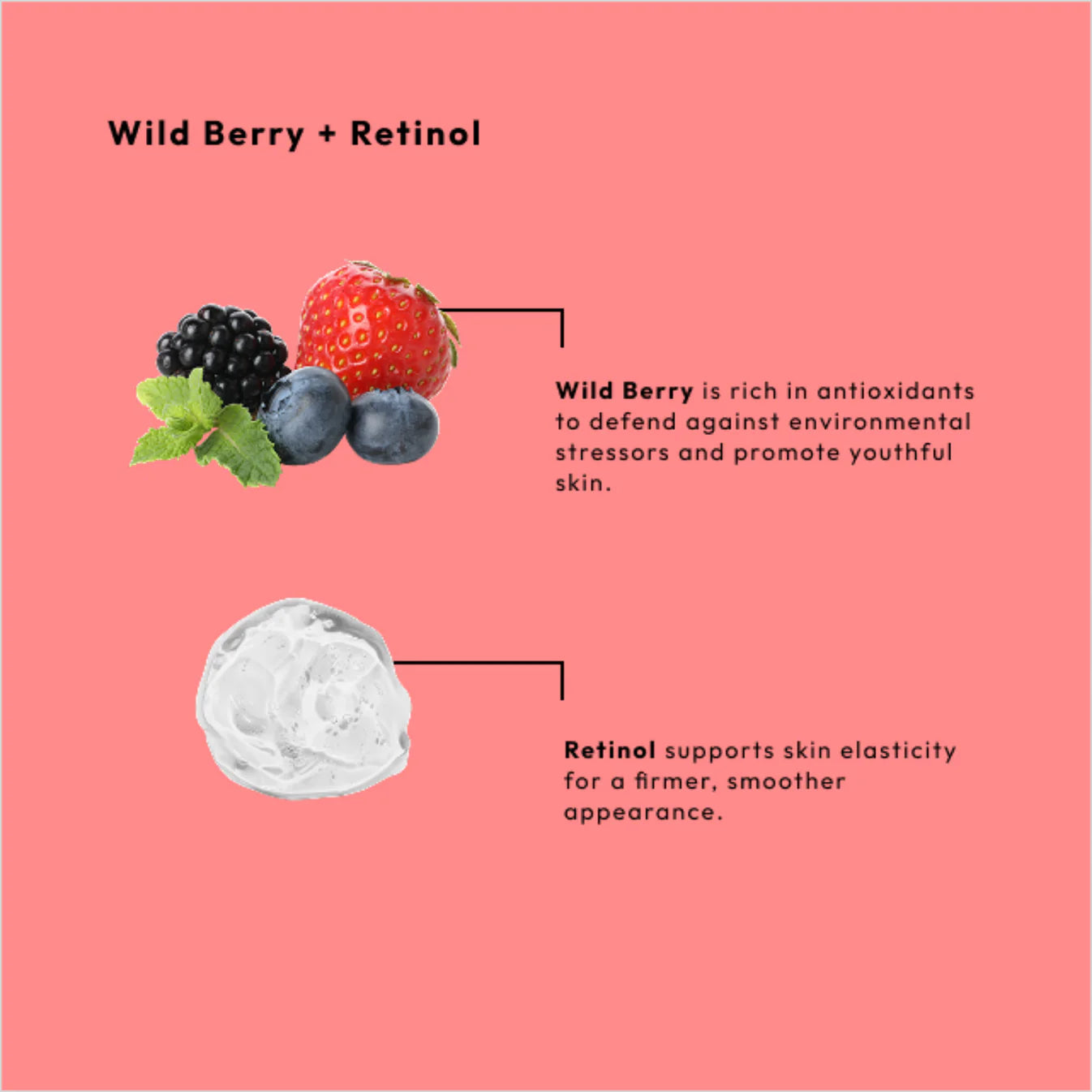 BCL Spa Sugar Scrub, Wild Berry + Retinol