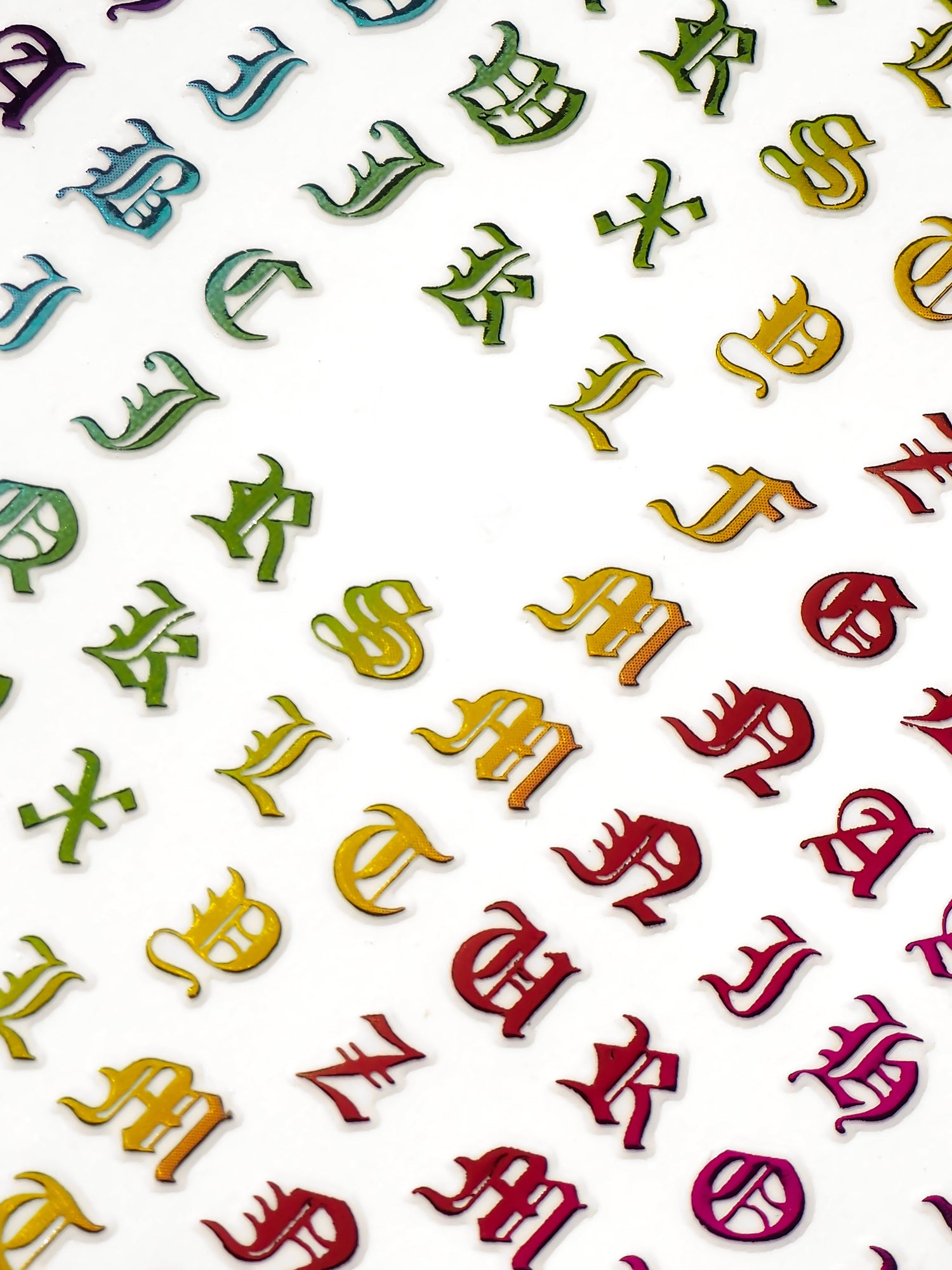 Kynsitarrat, Letters Rainbow